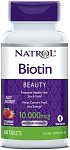 Natrol Biotin 10,000 mcg Fast Dissolve