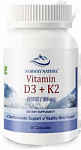 Norway Nature Vitamin D-3 5 000 IU + K2